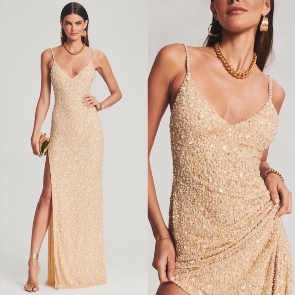 Retrofete Valencia Dress in Sea Shell Size small NWT